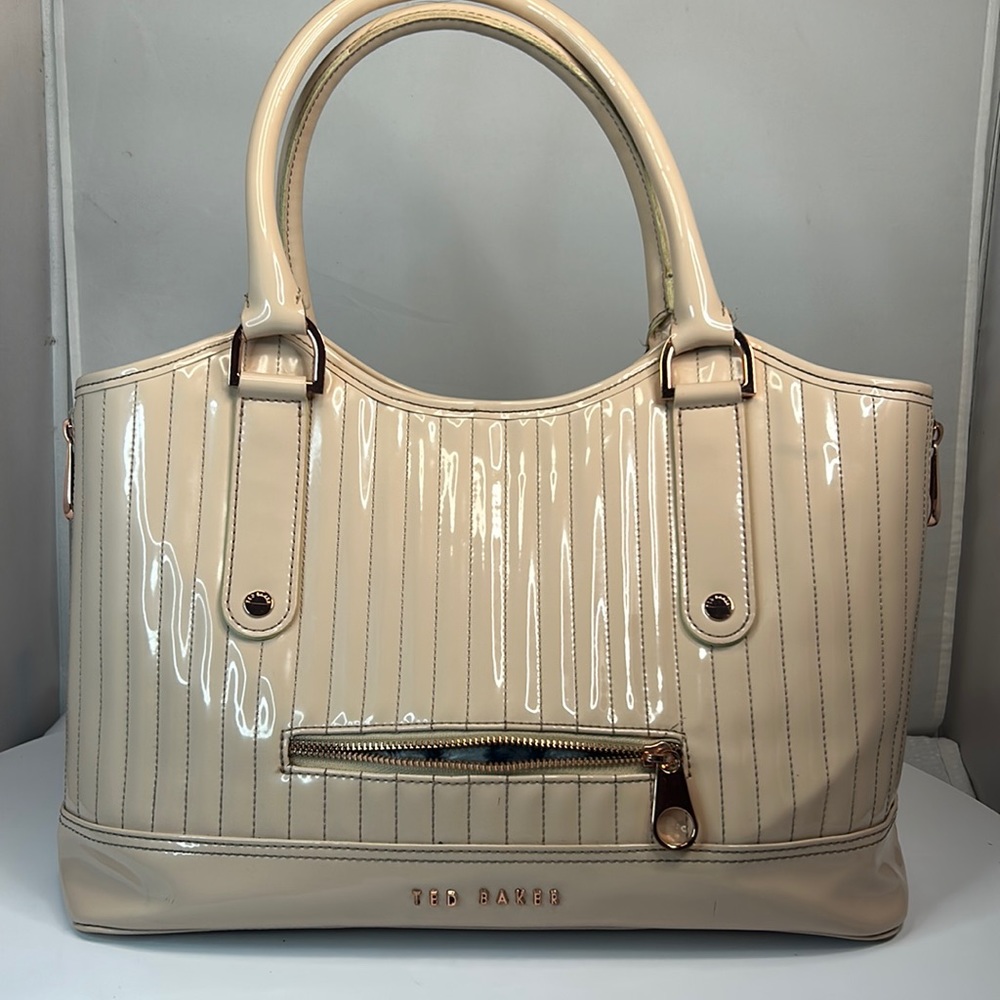 Ted Baker Blush Vegan Leather Quilted Tote Bag
